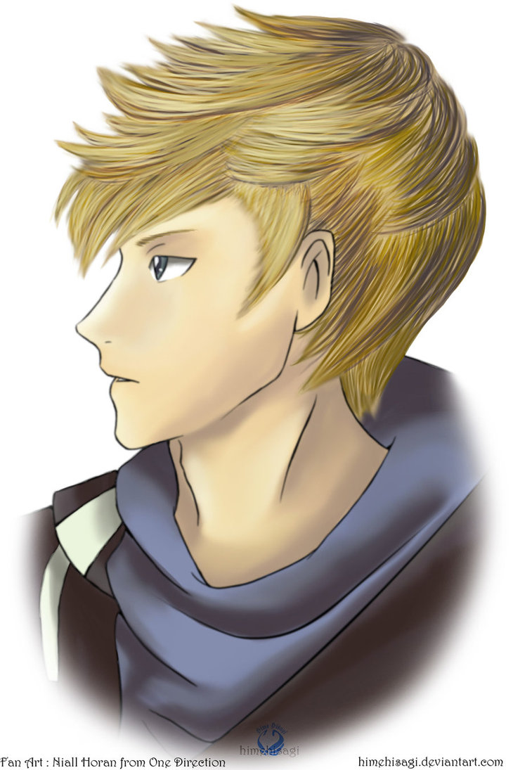 730x1095 Niall Horan Anime Sketch Drawing Skill - Niall Horan Sketch