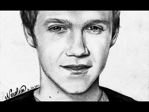 480x360 Niall Horan Speed Drawing - Niall Horan Sketch