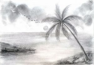 300x210 Beautiful Drawings Of Landscapes Nice Sketches Of Pencil Beautiful - Nice Sketches