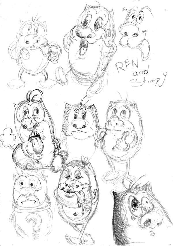 Nickelodeon Sketches at PaintingValley.com | Explore collection of ...