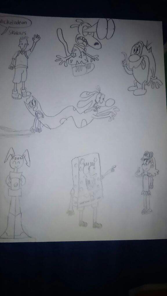 576x1024 Old Nickelodeon Sketches Cartoon Amino - Nickelodeon Sketches