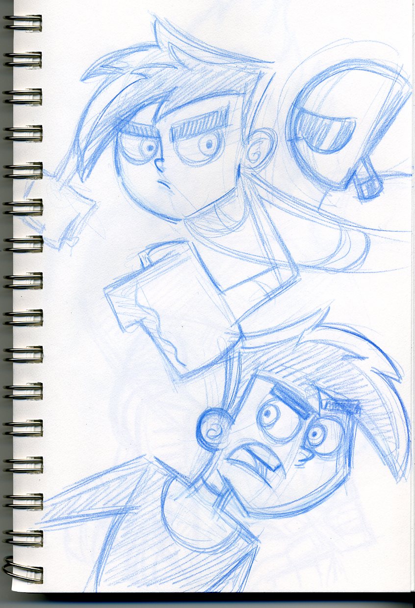 846x1237 Twotearsinabucketfucit Some Danny Phantom Sketches. - Nickelodeon Sketches