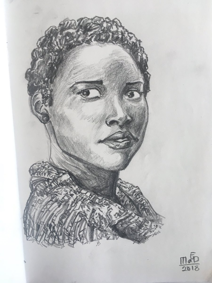 Nigerian Sketch at PaintingValley.com | Explore collection of Nigerian ...