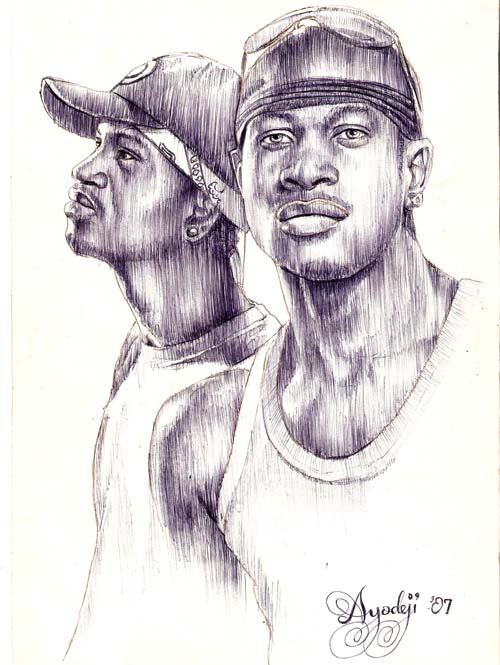 500x665 Drawings By Ayeola Ayodeji Nigerian Artist - Nigerian Sketch