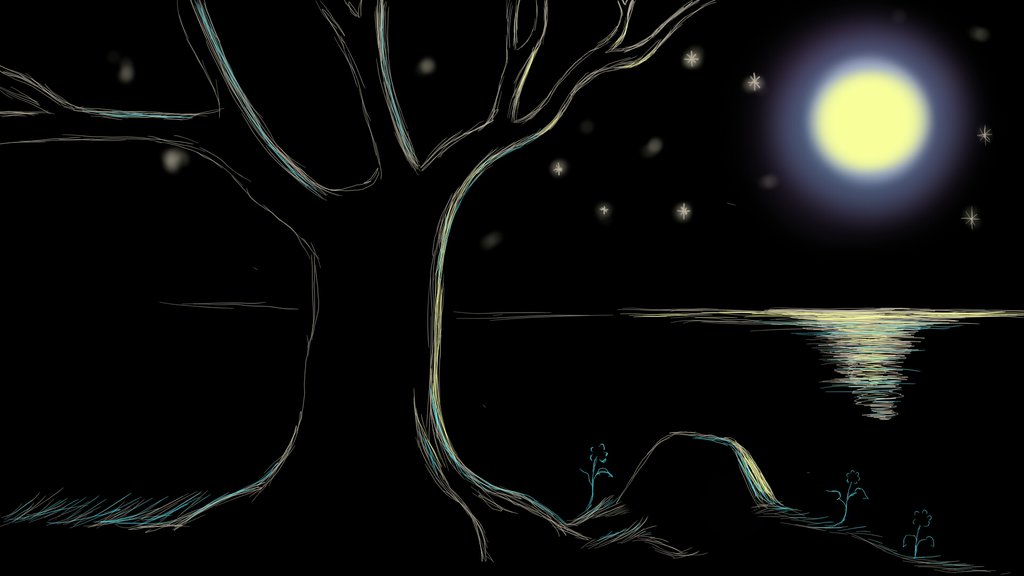 1024x576 Sketch This Challenge - Night Sketch