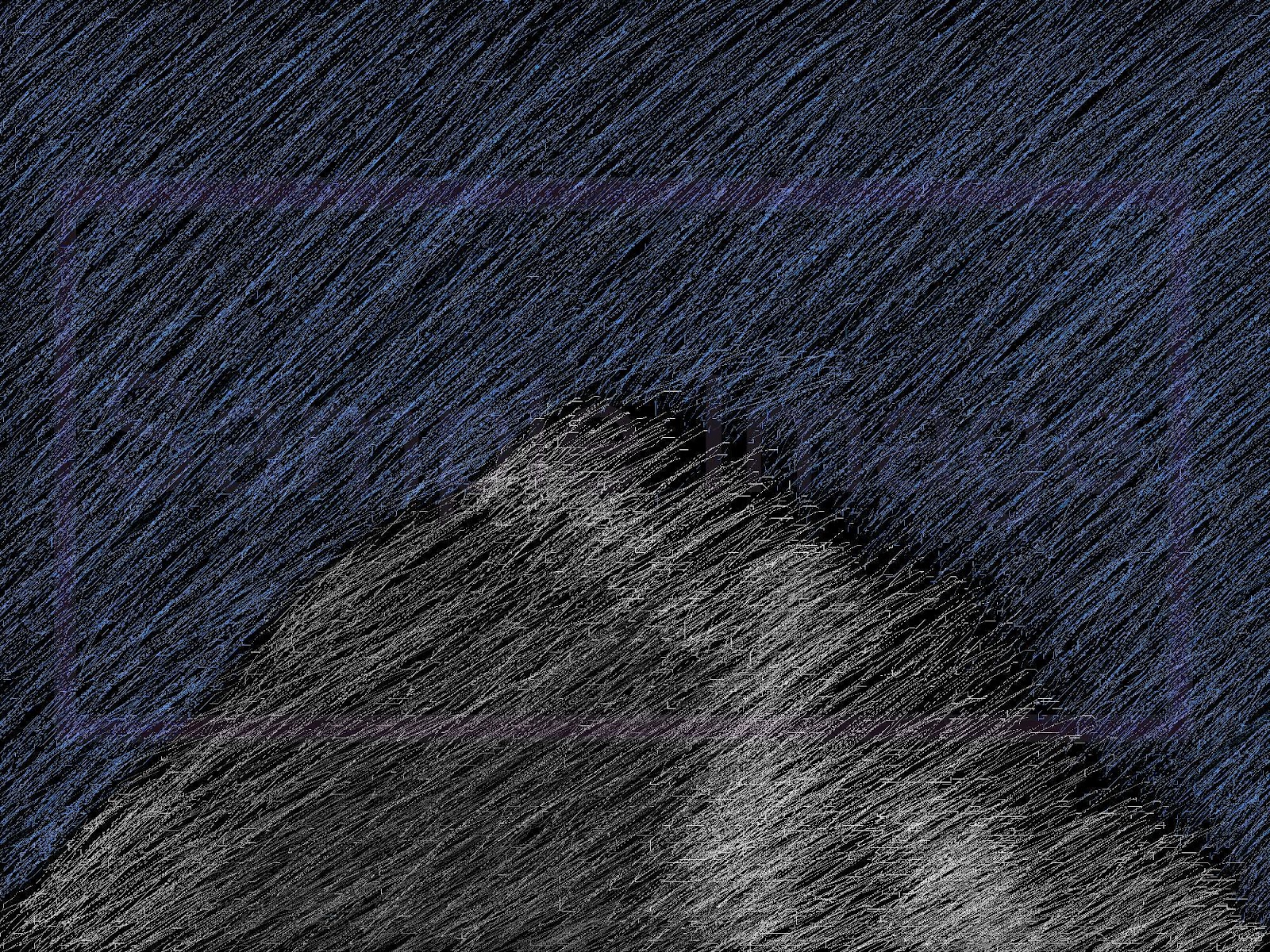 1600x1200 Night Sky Mountain Top - Night Sky Sketch