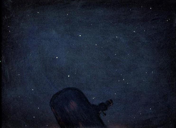 742x542 Why We Sketch Astronomy Sketch Of The Day - Night Sky Sketch