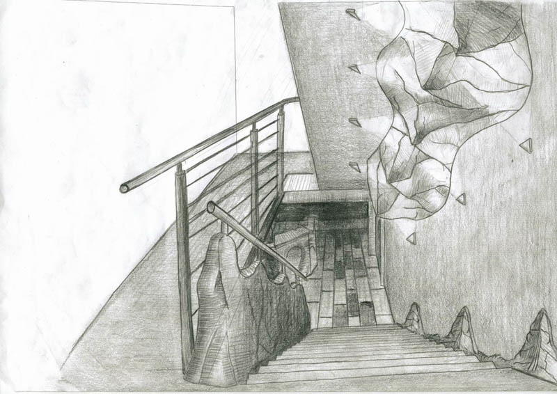 800x566 Nightclub Entrance Exterior Design - Nightclub Sketch