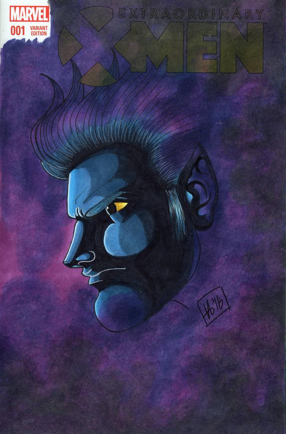 570x865 Nightcrawler Sketch Cover - Nightcrawler Sketch