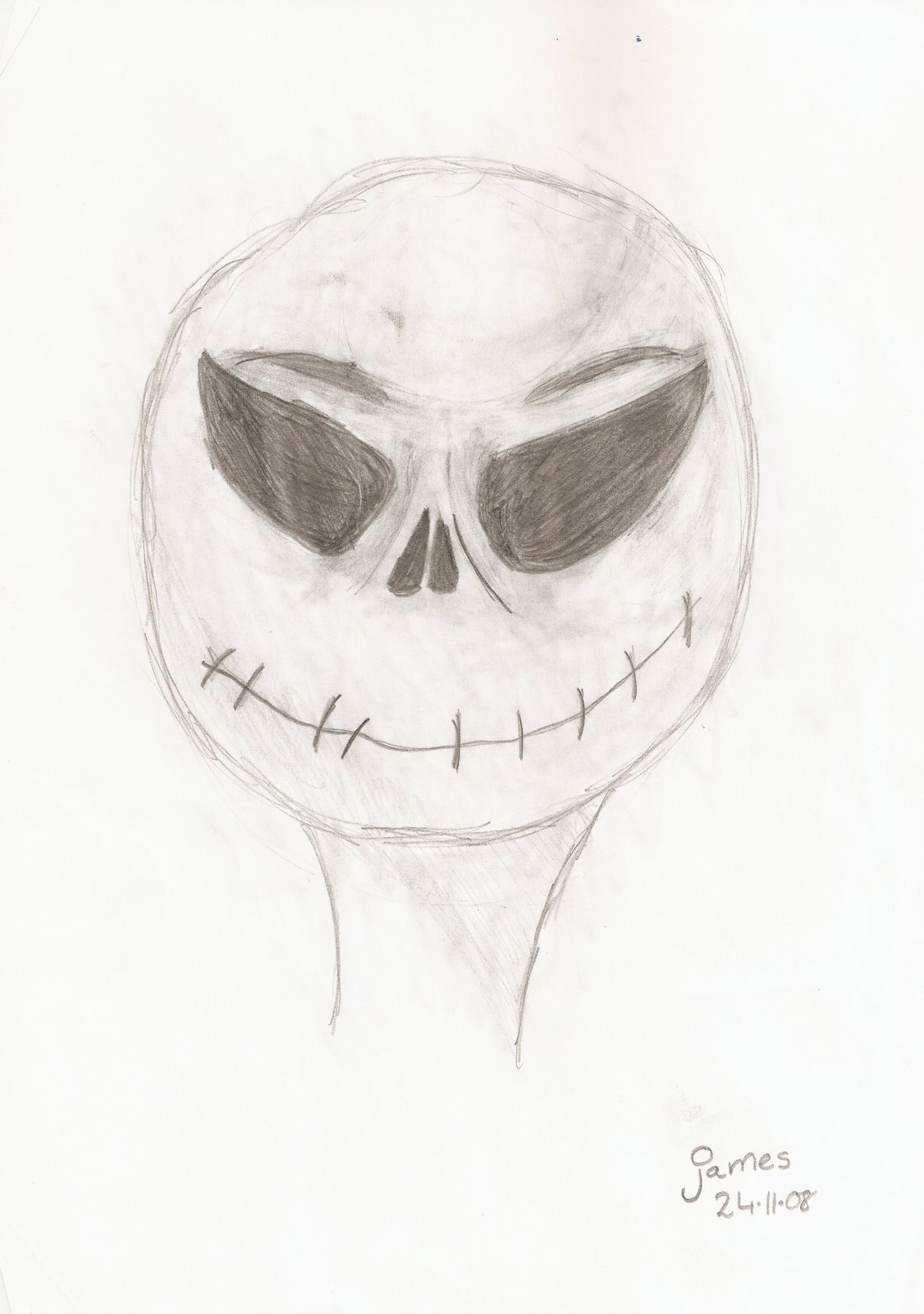 1126x1600 My Sketches Nightmare Before Christmas Sketch - Nightmare Before Christmas Sketches