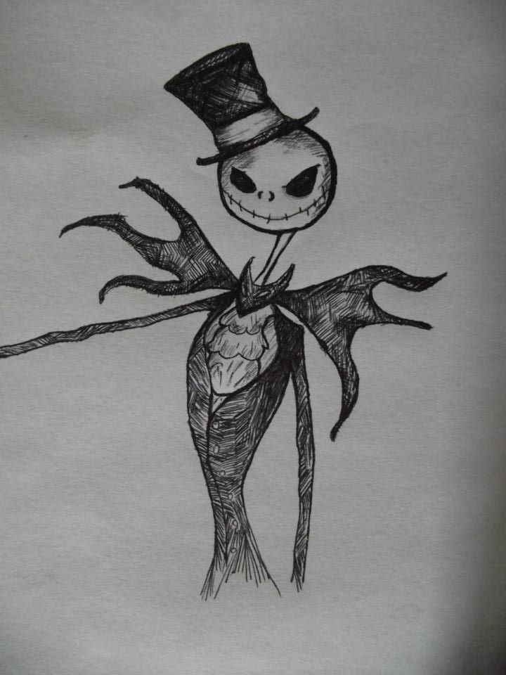 Nightmare Before Christmas Sketches At Paintingvalley.com 