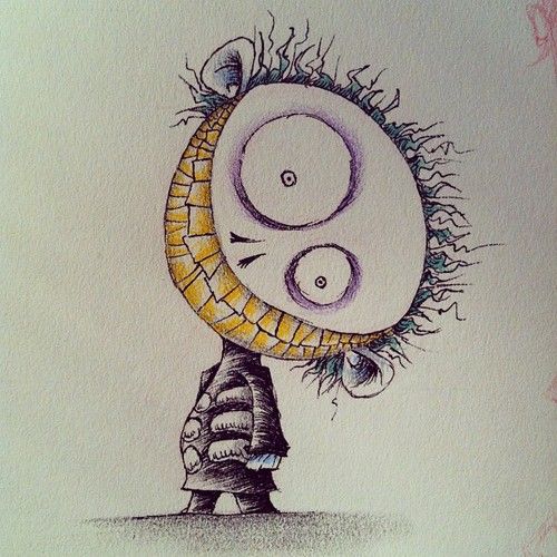 500x500 Nightmare Before Christmas Drawing - Nightmare Before Christmas Sketches