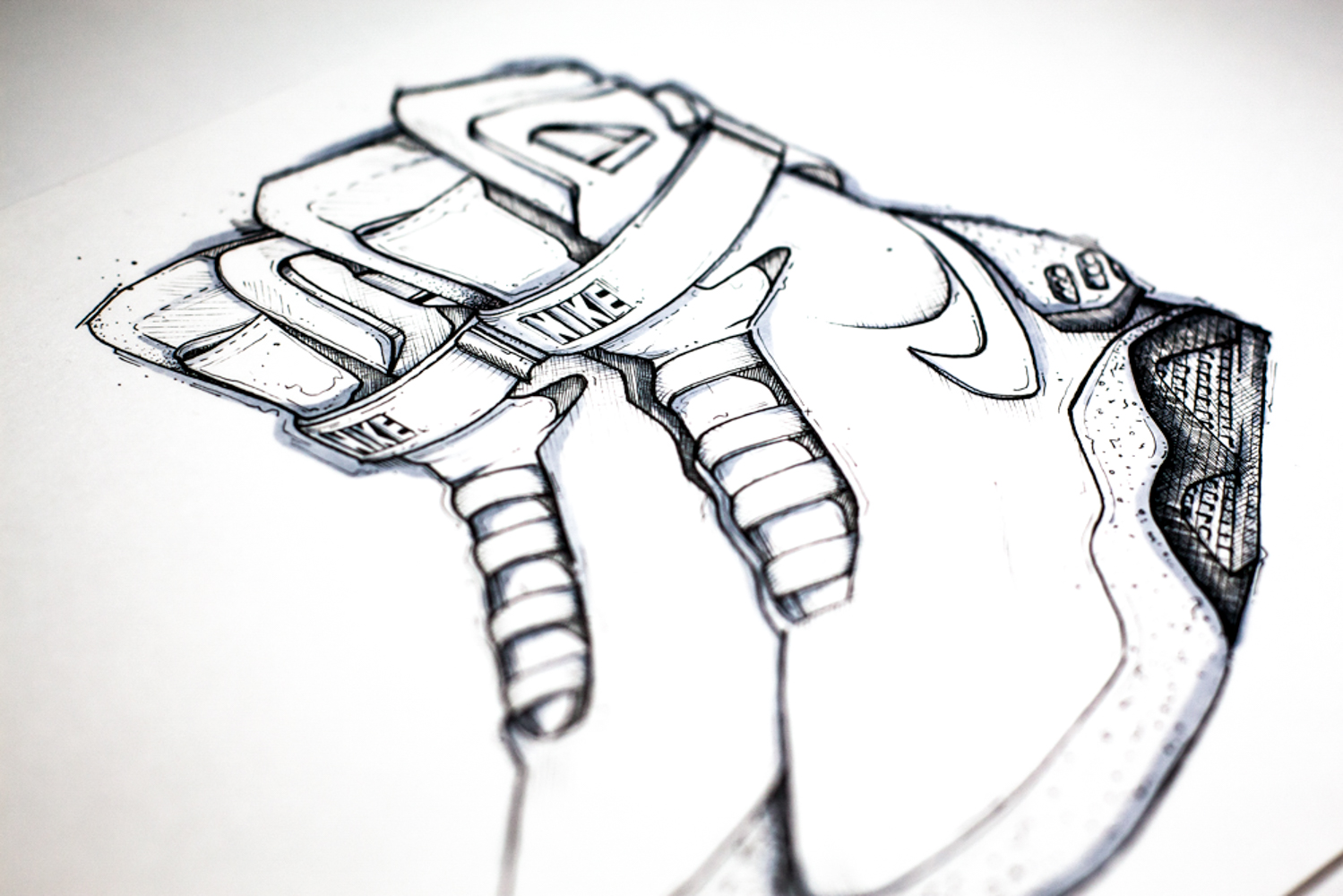 1499x1000 Nike Air Mag - Nike Air Mag Sketch