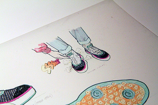 540x360 The Sneaker Addict Tinker Hatfield Shows The Nike Air Mag Mcfly - Nike Air Mag Sketch