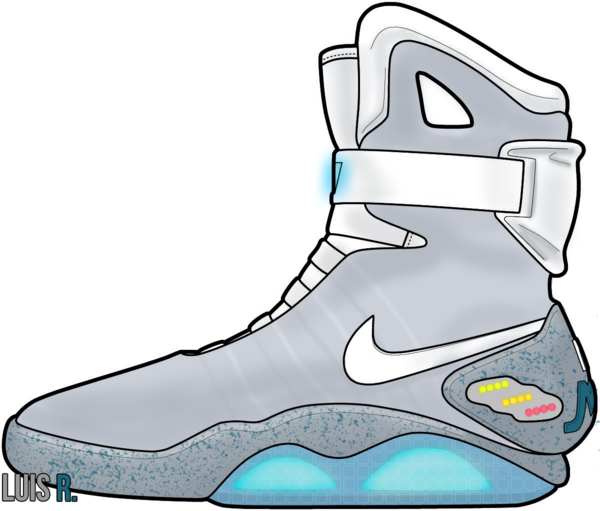 600x511 Air Jordan 11 Drawing Air Mag Jordan Sale - Nike Air Mag Sketch