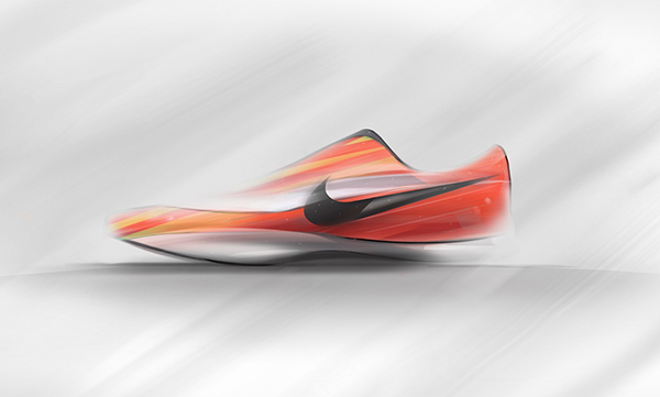 600x361 Nike Shoe Sketch On Behance - Nike Shoe Sketch