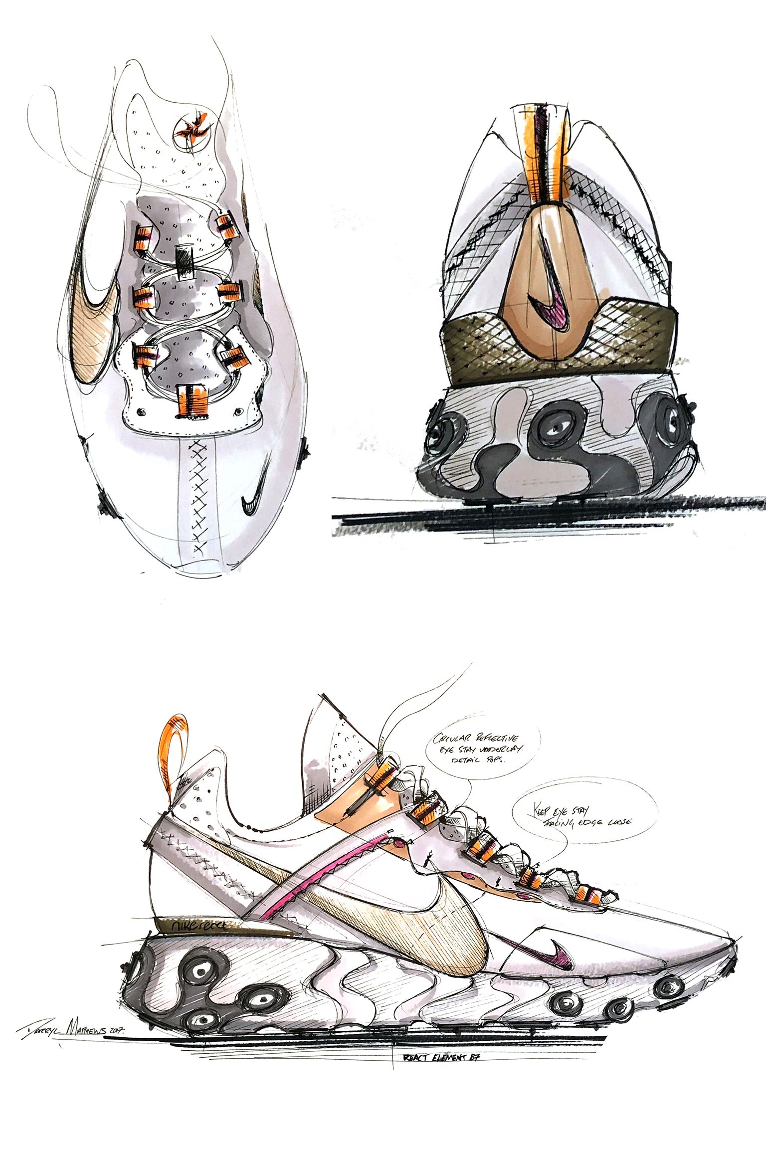 Nike Air Force 1 Sketch at PaintingValley.com | Explore collection of ...