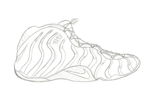 Nike Shoe Sketch at PaintingValley.com | Explore collection of Nike ...