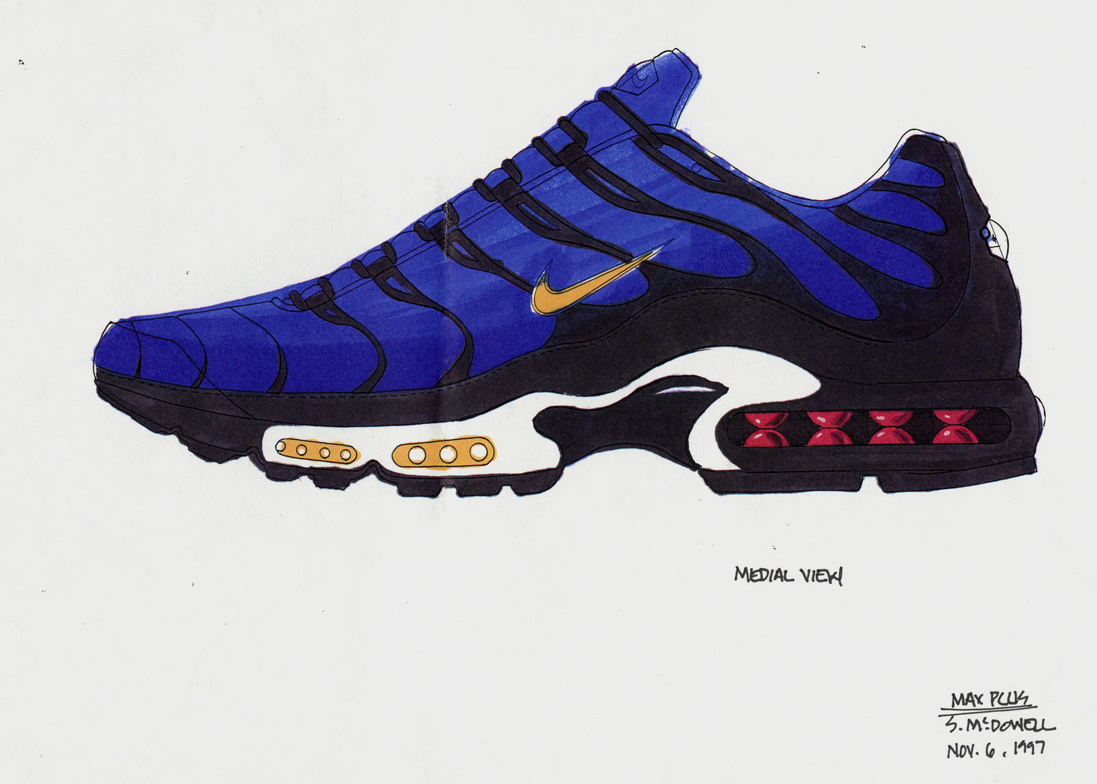1600x1143 The Untold Story Of The Nike Air Max Plus - Nike Sketch