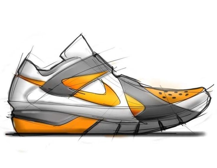 Nike Sneaker Sketches At Paintingvalley Com Explore Collection Of Nike Sneaker Sketches