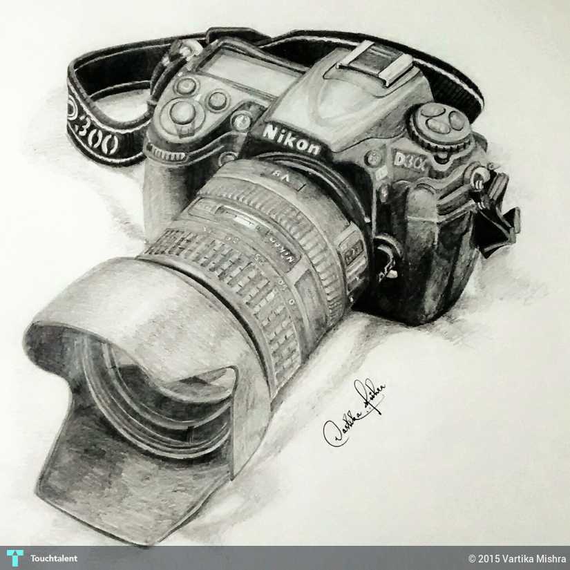Nikon Camera Sketch at Explore collection of Nikon