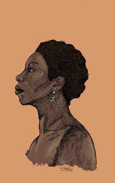 236x377 Nina Simone By Stanley Chow Design Love Nina - Nina Simone Sketch
