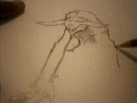 480x360 How To Draw The Nine Tailed Fox - Nine Tailed Fox Sketch