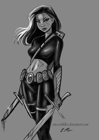 320x453 A Pokimon - Ninja Girl Sketch