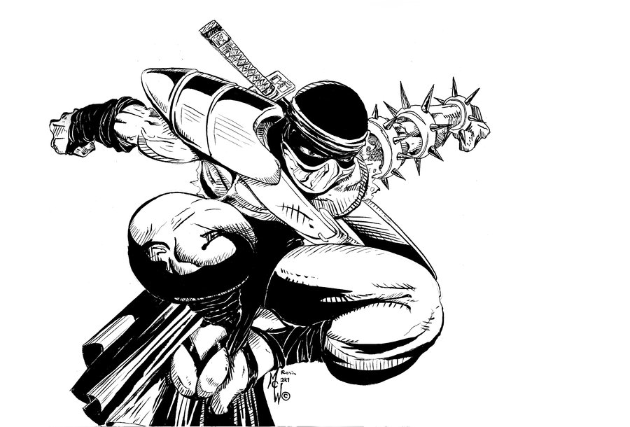 900x610 Ninja Sketch By Anim8ormatt - Ninja Sketch