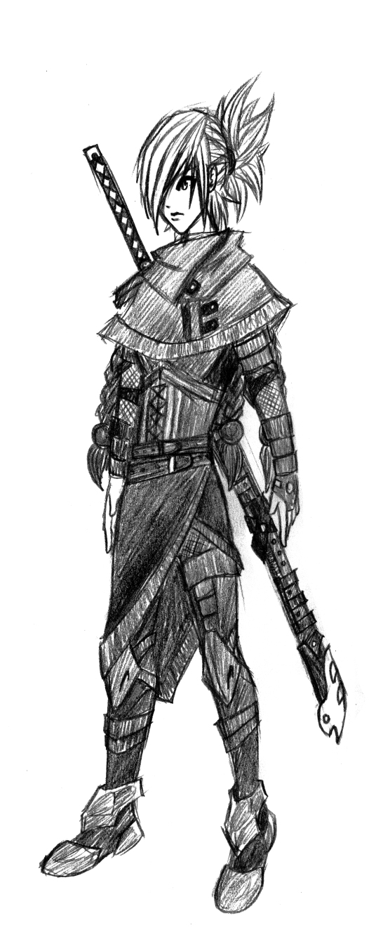 546x1344 Ninja Images Female Ninja Sketch Hd Wallpaper And Background - Ninja Sketch