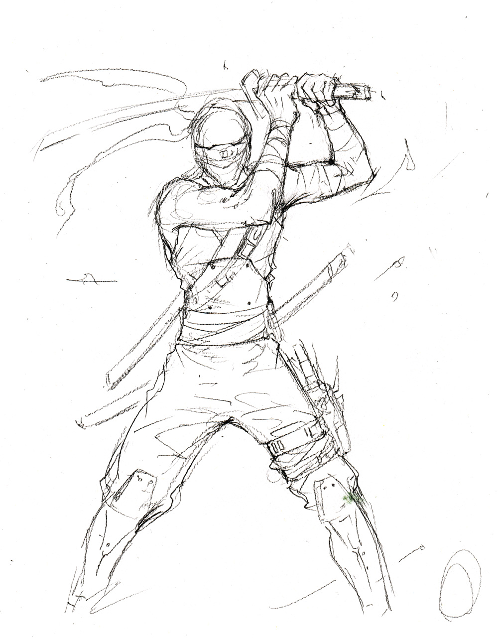 1000x1281 Sketches And More Sketches - Ninja Sketch