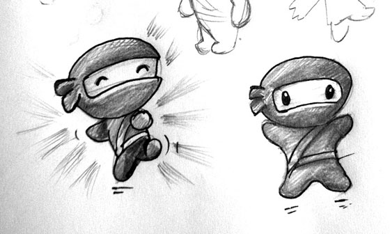 560x336 Training Ninjas With Jon Hicks - Ninja Sketch
