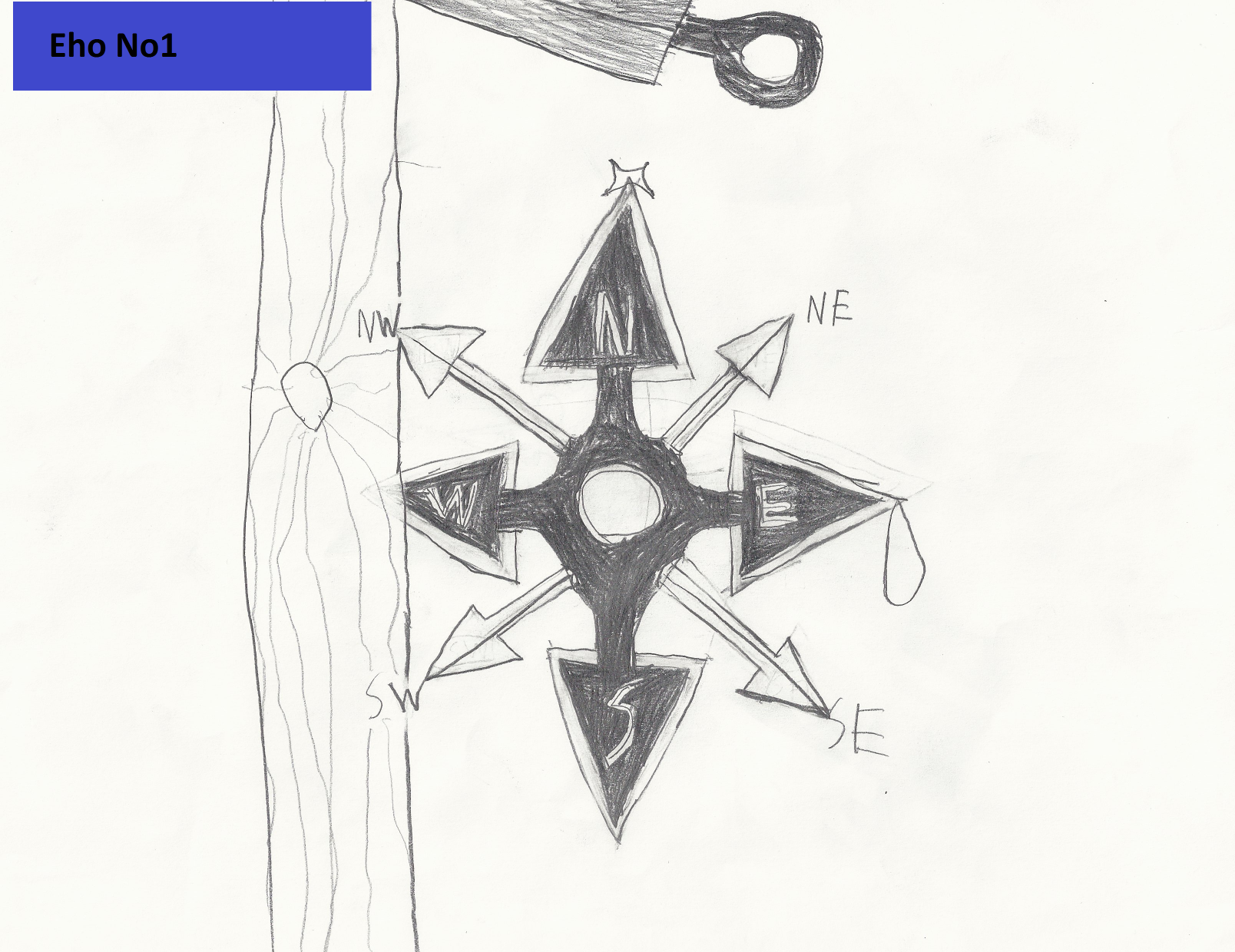 1608x1240 Ninja Star (Compass Rose) By Ehono1 On Newgrounds - Ninja Star Sketch