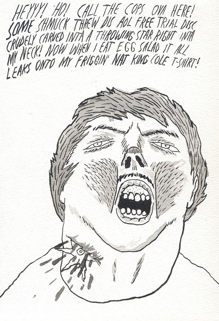 437x640 The Drawings Of Will Laren Aol Throwing Star - Ninja Star Sketch