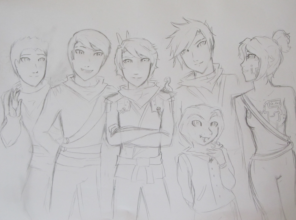 1024x762 Ninjago - Ninjago Sketch