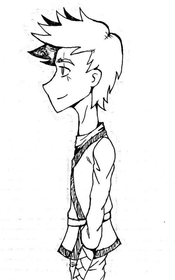 600x962 Ninjago Kai Sketch By Audaciousangel300 - Ninjago Sketch