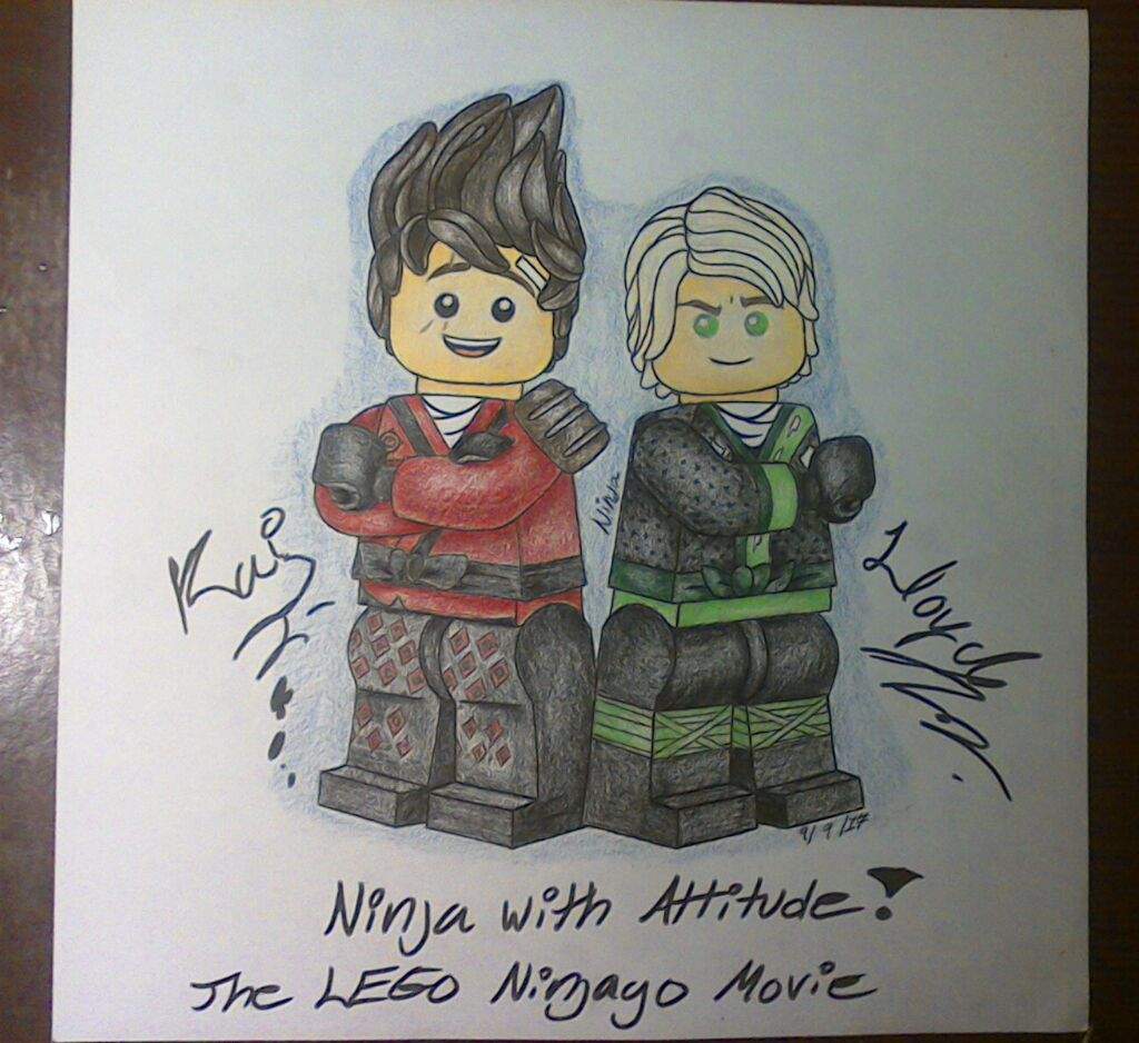 1024x938 Ninjago Movie Lloyd And Kai Drawing Ninjago Amino - Ninjago Sketch