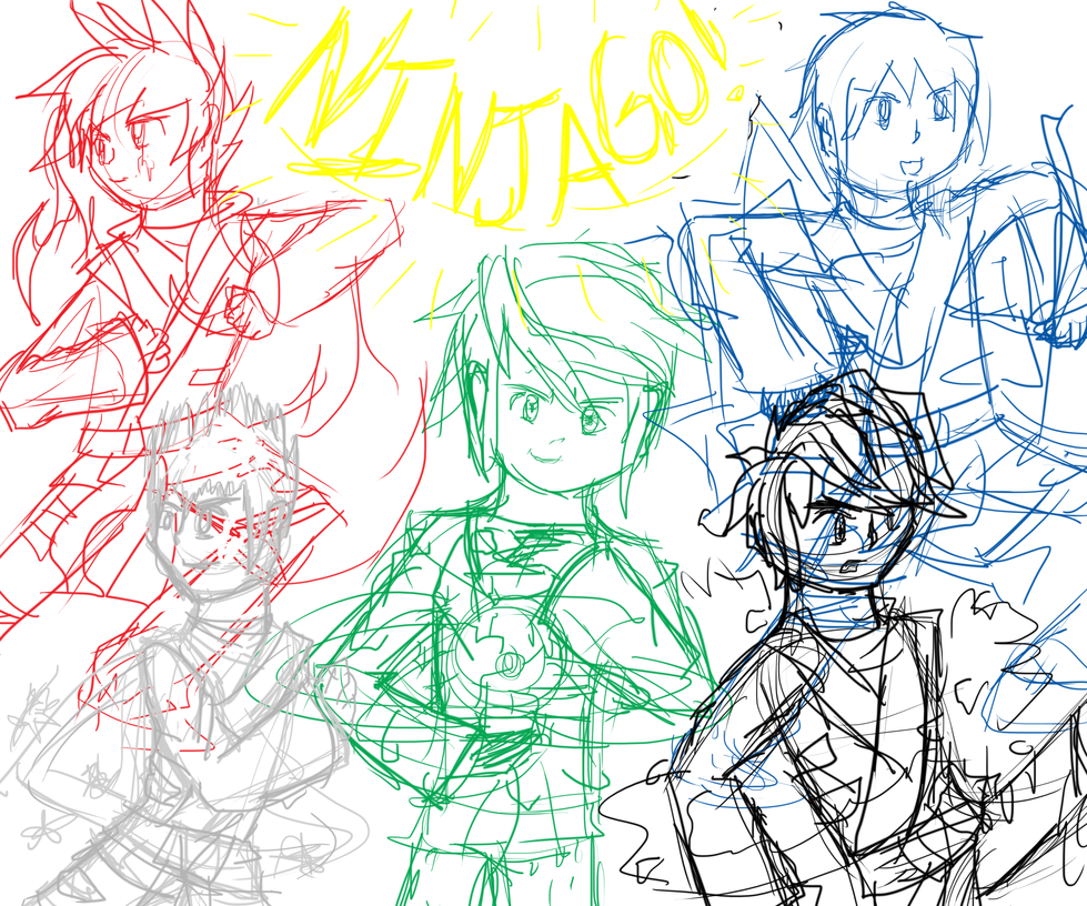 979x816 Ninjago Sketch! By Awyeah21 Ninjago - Ninjago Sketch