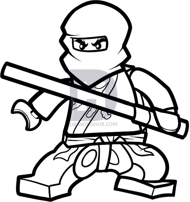 626x665 How To Draw Cole, Ninjago, Step By Step, Drawing Guide, By - Ninjago Sketch