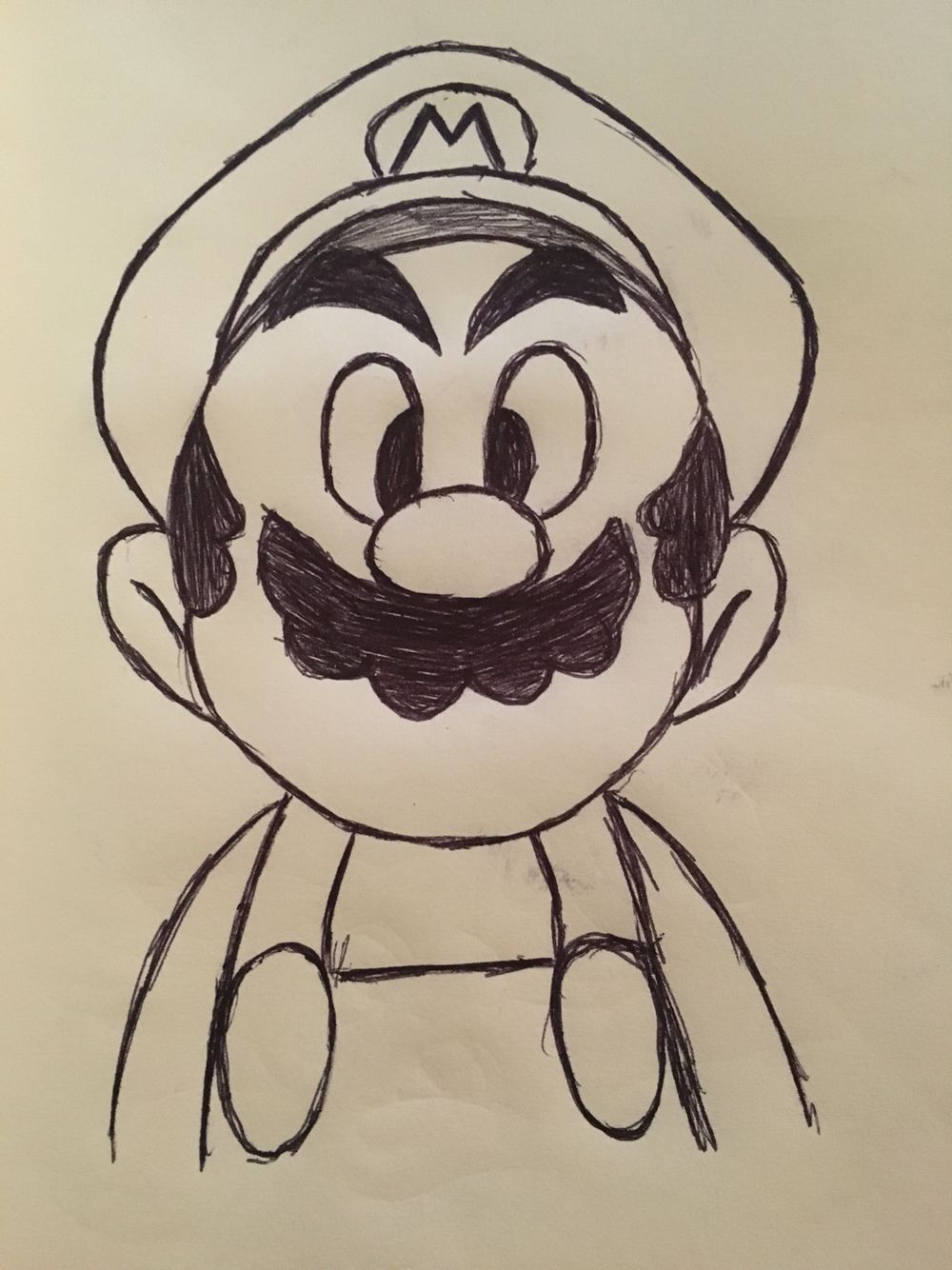 1000x1334 Super Mario - Nintendo Sketch