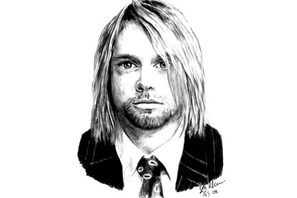 Nirvana Sketch at PaintingValley.com | Explore collection of Nirvana Sketch