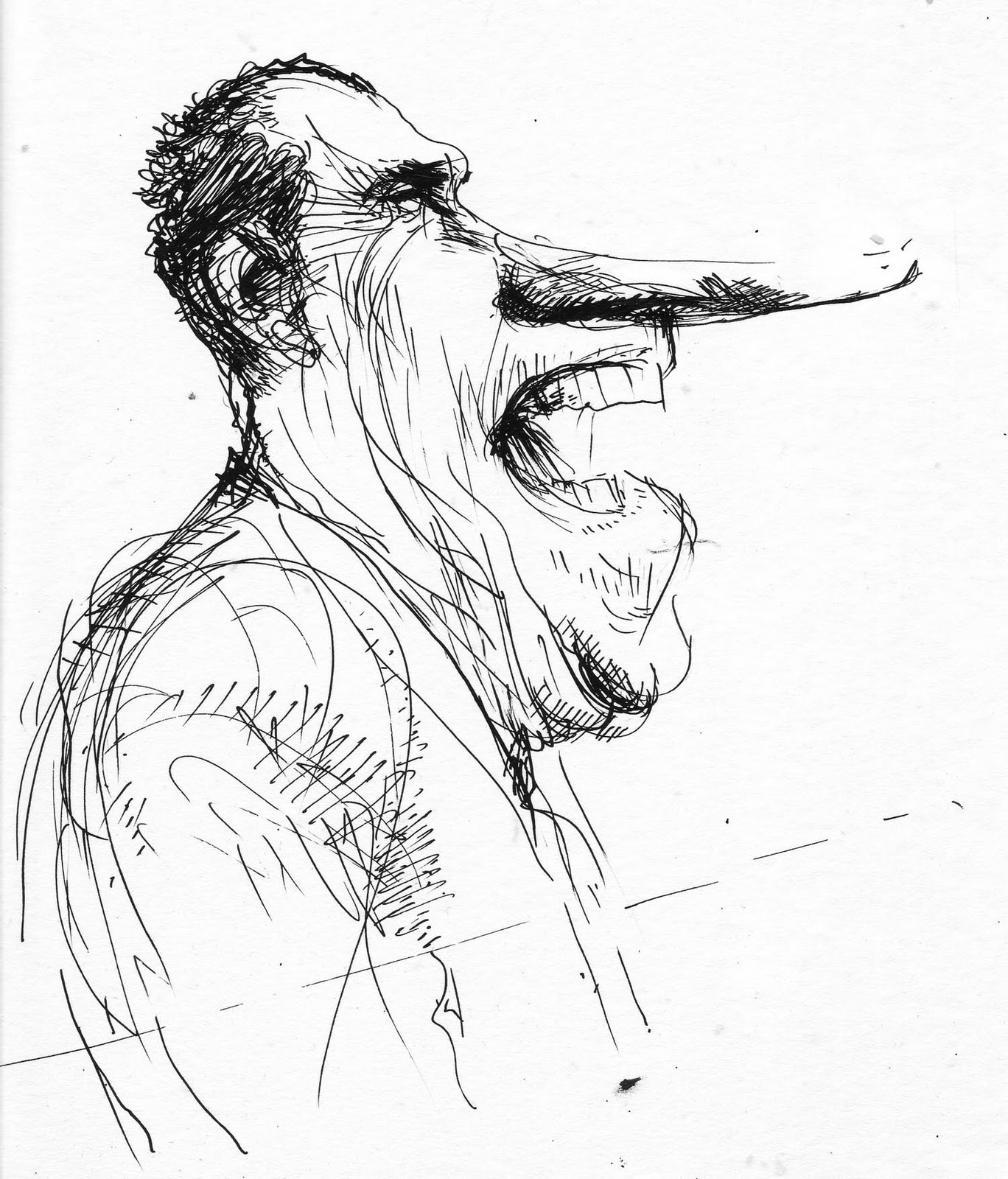 Nixon Sketch at PaintingValley.com | Explore collection of Nixon Sketch