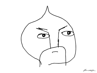 400x300 Evan Nixon Projects 30 Second Semi Blind Sketches - Nixon Sketch