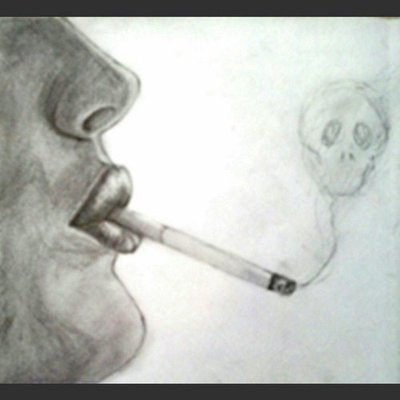 400x400 Sketch] Smoke... By Windy Moon - No Smoking Sketch