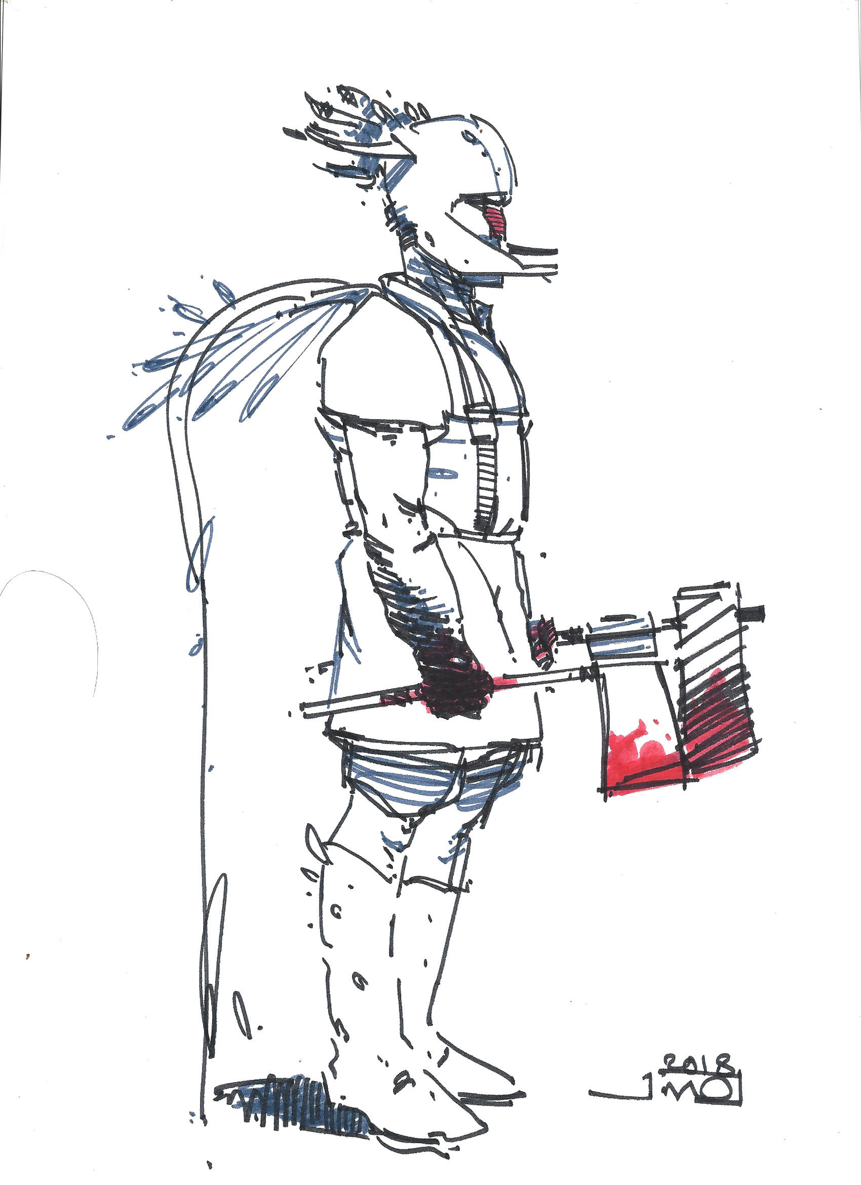 1700x2338 Noah Ibrahim - Noah Sketch