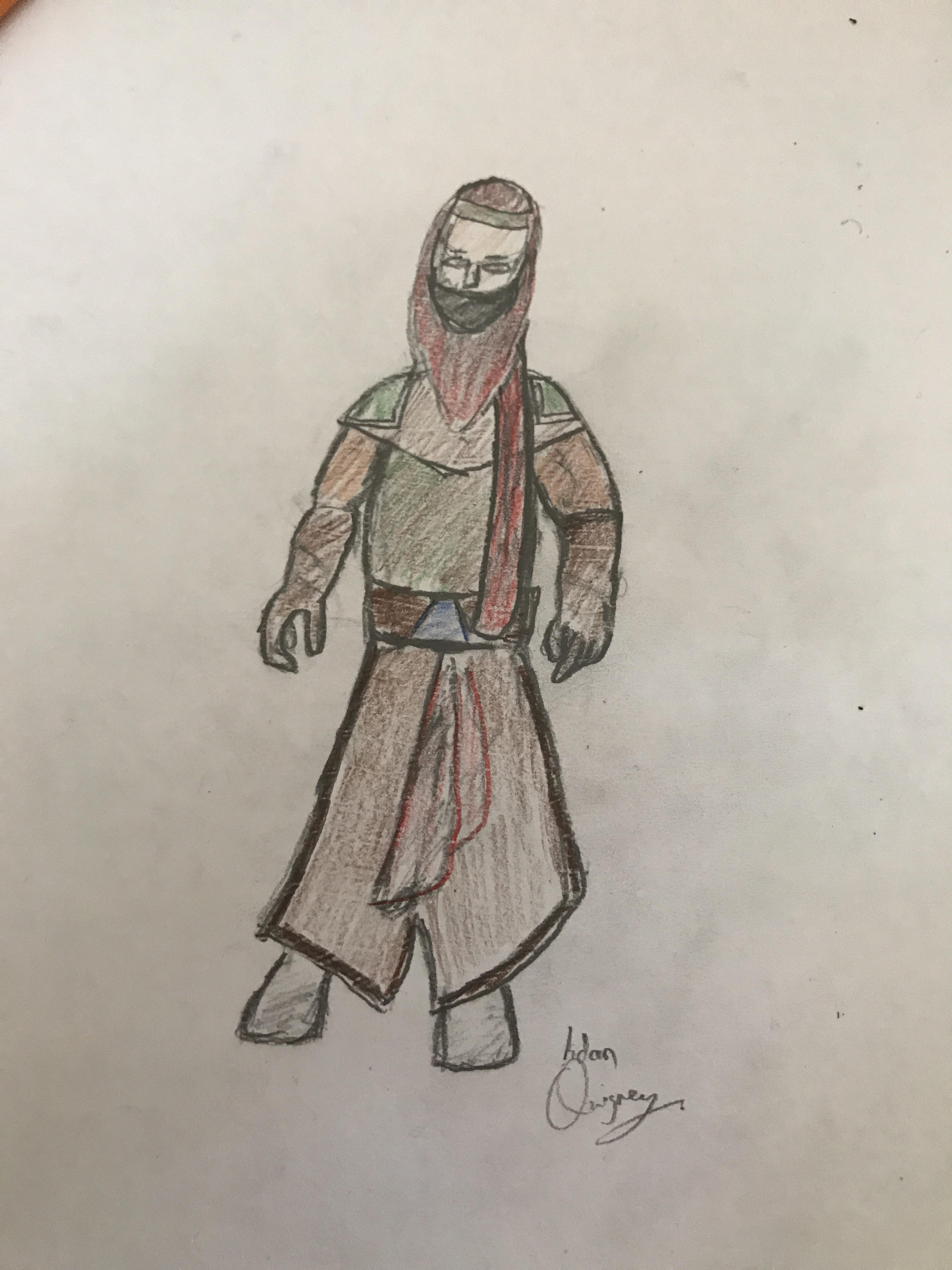 3024x4032 Just A Quick Sketch For A Desert Nomad Themed Skin. I Think This - Nomad Sketch
