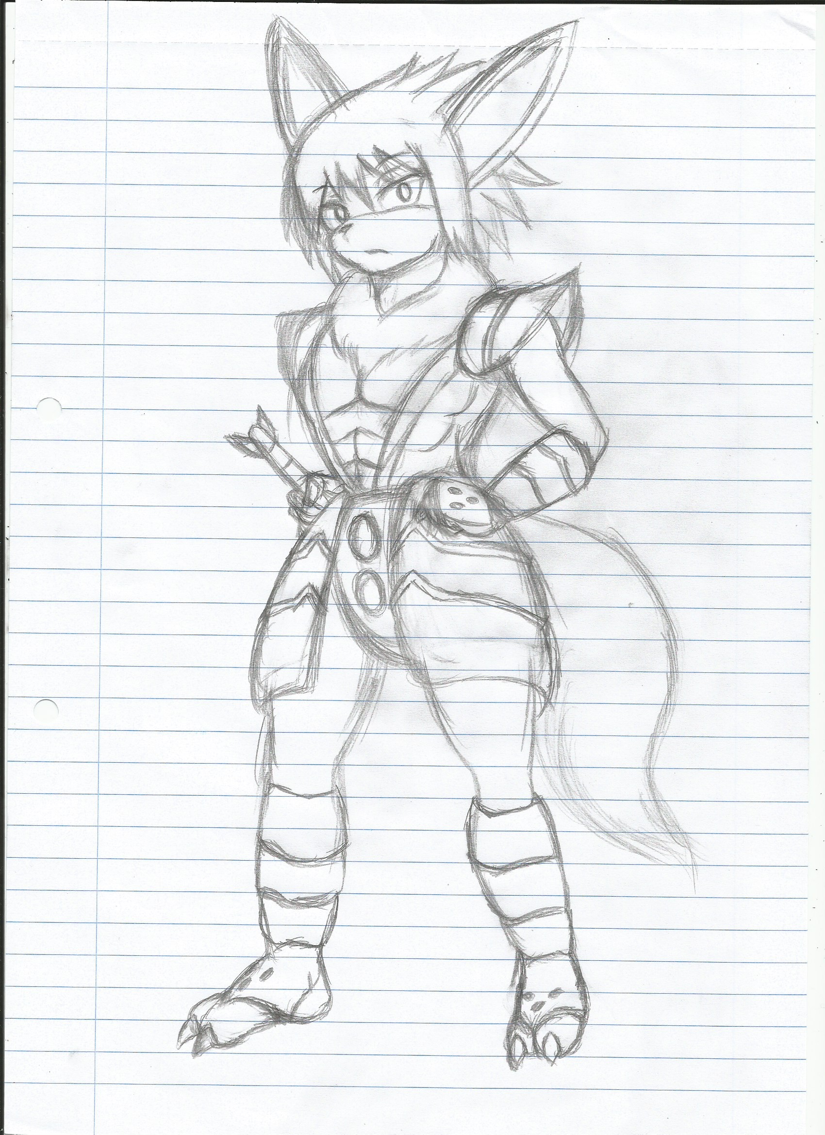 1700x2338 Normal Akumori (Sketch) Weasyl - Normal Sketch