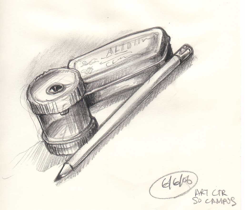 1029x882 The Digital Fridge Door Pencil Sketches - Normal Sketch