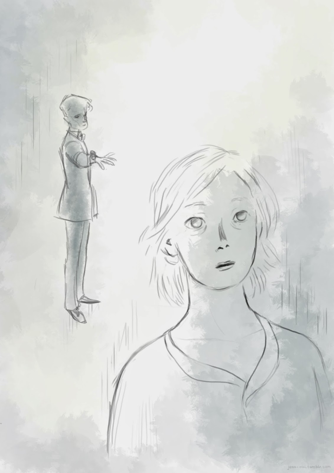 1131x1600 Time To Draw - Normal Sketch