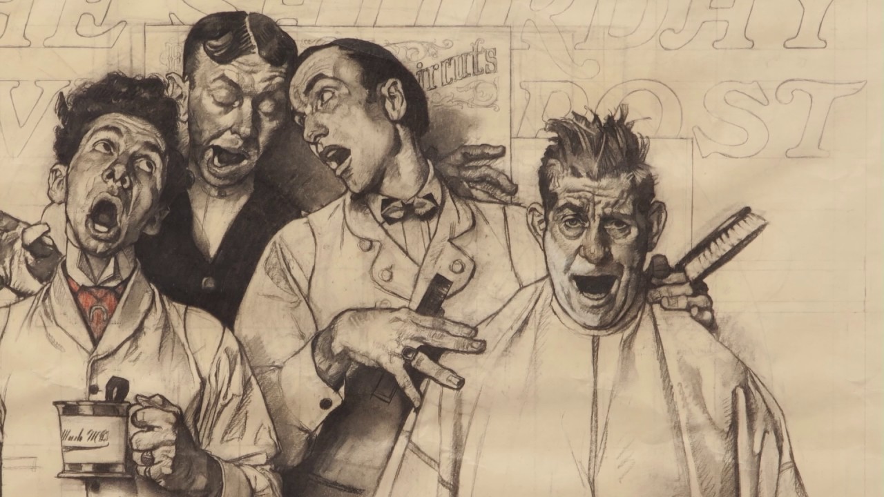 1280x720 Norman Rockwell Artists I Love 1 - Norman Rockwell Sketches